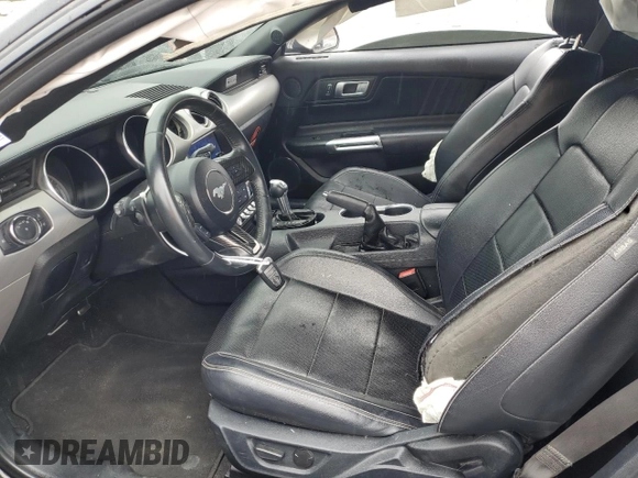 2021 Ford Mustang EcoBoost with VIN 1FA6P8TH1M5128283, listed as a Copart auction lot 53375735 with 52,908 mi miles and Salvage Title. Bid and sale history available at carsss.com. Image 7.