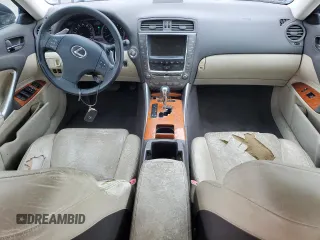 2009 Lexus IS 250 with VIN JTHBK262292089190, listed as a Copart auction lot 55884295 with 205,946 mi miles and Clean Title. Bid and sale history available at DreamBid. Image 8.
