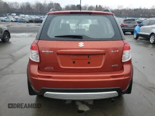 2007 Suzuki SX4 with VIN JS2YB413175107297, listed as a Copart auction lot 52012665 with 40,044 mi miles and Salvage Title. Bid and sale history available at carsss.com. Image 6.