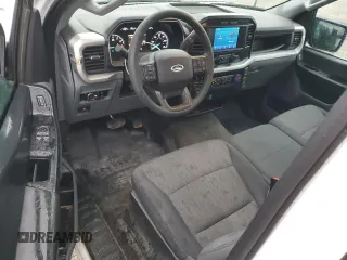 2023 Ford F-150 XL with VIN 1FTMF1CB5PKG04452, listed as a Copart auction lot 44376705 with 23,722 mi miles and Salvage Title. Bid and sale history available at carsss.com. Image 8.
