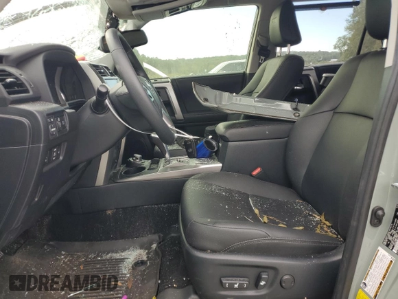 2023 Toyota 4Runner TRD Sport with VIN JTESU5JR5P6172096, listed as a Copart auction lot 75617604 with 11,061 mi miles and Salvage title. Bid and sale history available at DreamBid. Image 7.