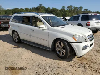 2011 Mercedes-Benz GL-Class GL 450 with VIN 4JGBF7BE0BA741833, listed as a Copart auction lot 73591834 with 0 mi miles and Salvage Title. Bid and sale history available at carsss.com. Image 4.