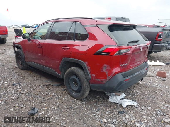 2019 Toyota RAV4 LE with VIN JTMH1RFV2KJ005625, listed as a IAAI auction lot 42187600 with 131,215 mi miles and . Bid and sale history available at DreamBid. Image 3.