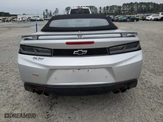 2017 Chevrolet Camaro 2LT with VIN 1G1FD3DS4H0215168, listed as a Copart auction lot 44794965 with 56,267 mi miles and Salvage Title. Bid and sale history available at carsss.com. Image 6.