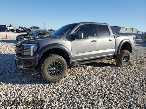 2024 Ford F-150 Raptor with VIN 1FTFW1RG7RFA11716, listed as a Copart auction lot 47696685 with 11,383 mi miles and Salvage Title. Bid and sale history available at DreamBid. Image 1.