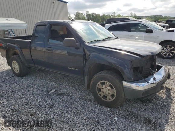 2005 Chevrolet Colorado LS Z71 with VIN 1GCDT196658186089, listed as a Copart auction lot 54735655 with 259,118 mi miles and Salvage title. Bid and sale history available at DreamBid. Image 4.
