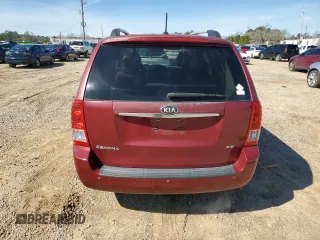 2014 Kia Sedona EX with VIN KNDMH4C75E6588878, listed as a Copart auction lot 45893185 with 109,464 mi miles and Salvage Title. Bid and sale history available at carsss.com. Image 6.
