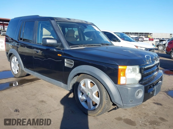 2006 Land Rover LR3 HSE with VIN SALAG25456A371156, listed as a IAAI auction lot 41375624 with 122,974 mi miles. Bid and sale history available at carsss.com. Image 1.
