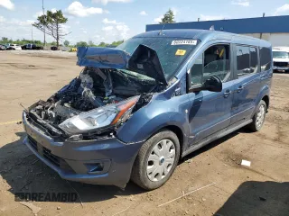 2021 Ford Transit Connect XLT с VIN NM0GE9F24M1487133, выставлен на аукционе Copart как лот 60224185 с пробегом 26 631 миль миль и Чистый • Clean title. История ставок и продаж доступна на DreamBid. Изображение 1.