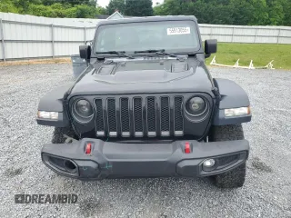 2018 Jeep Wrangler Unlimited Rubicon with VIN 1C4HJXFNXJW141877, listed as a Copart auction lot 55913055 with 71,503 mi miles and Salvage title. Bid and sale history available at DreamBid. Image 5.