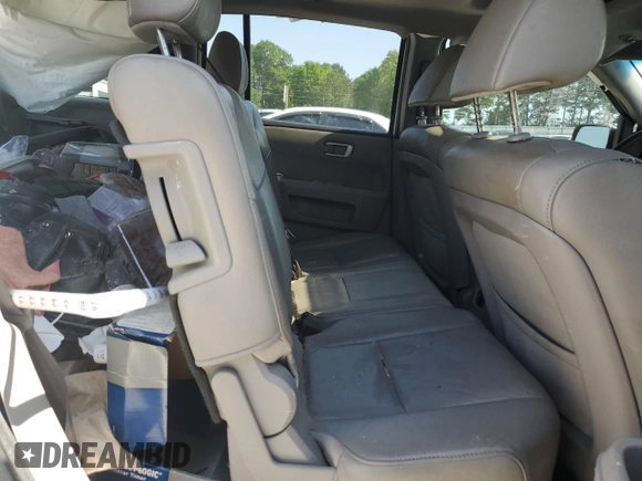 2012 Honda Pilot EX-L with VIN 5FNYF3H53CB030439, listed as a Copart auction lot 52955455 with 243,919 mi miles and Non Repairable. Bid and sale history available at DreamBid. Image 11.