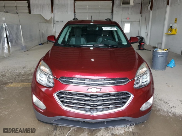 2017 Chevrolet Equinox LT with VIN 2GNALCEK7H1561858, listed as a Copart auction lot 48748285 with 120,494 mi miles and Clean Title. Bid and sale history available at carsss.com. Image 5.