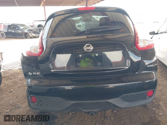 2015 Nissan Juke SV with VIN JN8AF5MV7FT565167, listed as a IAAI auction lot 42366427 with 81,596 mi miles and . Bid and sale history available at DreamBid. Image 16.
