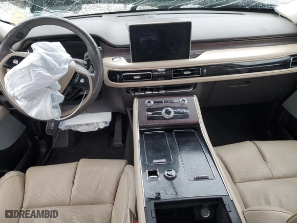 2023 Lincoln Aviator Reserve with VIN 5LM5J7XC9PGL18561, listed as a Copart auction lot 78413254 with 26,550 mi miles and Salvage Title. Bid and sale history available at carsss.com. Image 8.