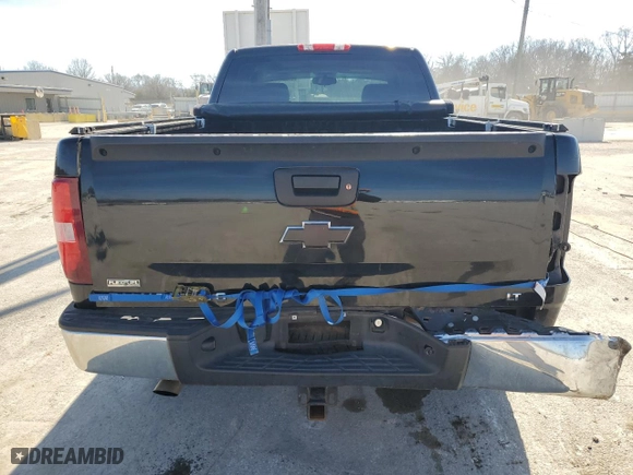2011 Chevrolet Silverado 1500 LT with VIN 1GCRCSE05BZ283755, listed as a Copart auction lot 41523594 with 152,850 mi miles and Salvage Title. Bid and sale history available at carsss.com. Image 6.