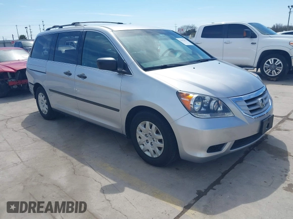 2010 Honda Odyssey LX z VIN 5FNRL3H29AB016884, wystawiony jako IAAI lot #41652673 z przebiegiem 162 068 mil mil oraz . Historia ofert i sprzedaży dostępna na DreamBid. Obrazek 1.