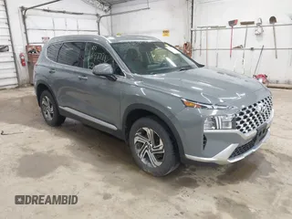 2022 Hyundai Santa Fe SEL with VIN 5NMS2DAJ2NH383738, listed as a IAAI auction lot 41897771 with 35,697 mi miles. Bid and sale history available at carsss.com. Image 1.