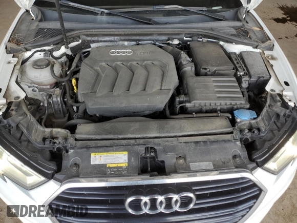 2018 Audi A3 Sedan Premium with VIN WAUAUGFF2J1041493, listed as a Copart auction lot 52236515 with 58,893 mi miles and Salvage Title. Bid and sale history available at carsss.com. Image 12.