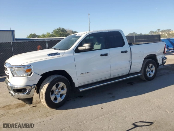 2023 Ram 1500 Big Horn with VIN 1C6RRFBG1PN511974, listed as a Copart auction lot 49554545 with 36,210 mi miles and Clean Title. Bid and sale history available at carsss.com. Image 1.