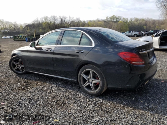 2016 Mercedes-Benz C 300 Luxury with VIN 55SWF4KB6GU098766, listed as a Copart auction lot 53771365 with 133,863 mi miles and Salvage Title. Bid and sale history available at DreamBid. Image 2.
