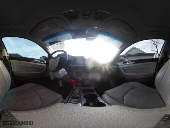 2015 Hyundai Sonata 2.4L Sport with VIN 5NPE34AF1FH142957, listed as a IAAI auction lot 41381762 with 143,597 mi miles. Bid and sale history available at carsss.com. Image 18.