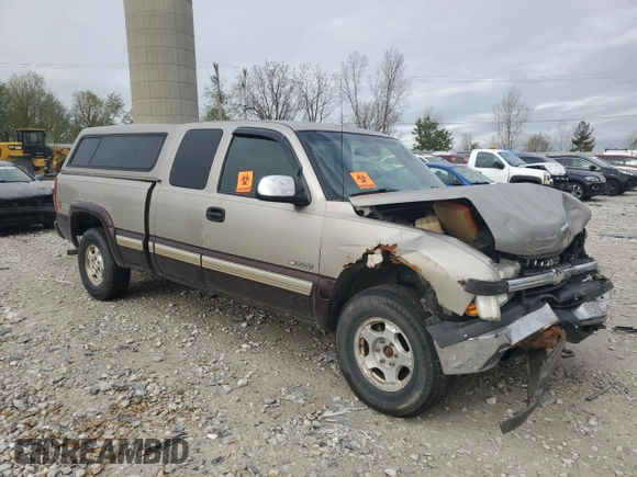 2002 Chevrolet Silverado 1500 LS with VIN 2GCEK19V721414016, listed as a Copart auction lot 55232855 with Not Provided miles and Clean Title. Bid and sale history available at DreamBid. Image 4.
