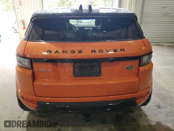 2017 Land Rover Range Rover Evoque HSE Dynamic with VIN SALVD2BGXHH216153, listed as a Copart auction lot 83575024 with 86,515 mi miles and Salvage Title. Bid and sale history available at carsss.com. Image 6.