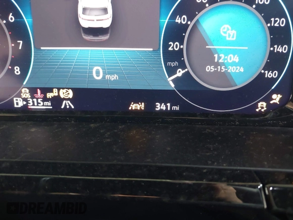 2024 Volkswagen Atlas SEL Premium R-Line with VIN 1V2FE2CA5RC229408, listed as a IAAI auction lot 39587804 with 341 mi miles and . Bid and sale history available at DreamBid. Image 15.