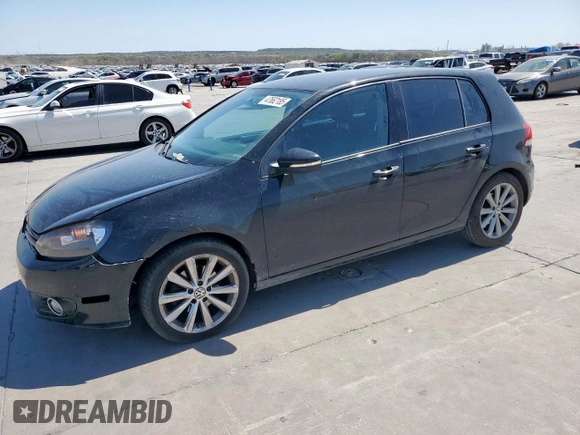 2012 Volkswagen Golf TDI z VIN WVWDM7AJ6CW083442, wystawiony jako Copart lot #47662185 z przebiegiem 135 381 mil mil oraz Szkoda całkowita • Salvage title. Historia ofert i sprzedaży dostępna na DreamBid. Obrazek 1.