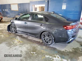 2024 Kia Forte GT-Line with VIN 3KPF54AD8RE711910, listed as a Copart auction lot 45912615 with 2,906 mi miles and Salvage Title. Bid and sale history available at carsss.com. Image 2.