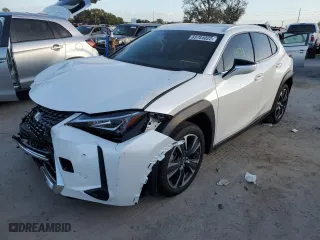 2021 Lexus UX with VIN JTHP3JBH7M2037702, listed as a Copart auction lot 69784022 with 14,173 mi miles. Bid and sale history available at carsss.com. Image 1.
