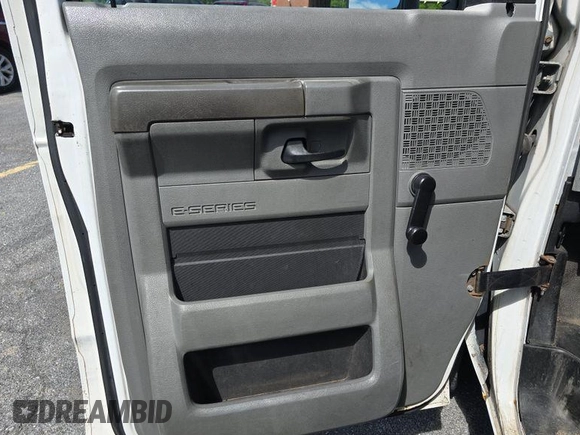 2010 Ford Econoline Cargo Commercial with VIN 1FTNE1EWXADA91296, listed as a IAAI auction lot 42571036 with 154,626 mi miles and . Bid and sale history available at DreamBid. Image 25.
