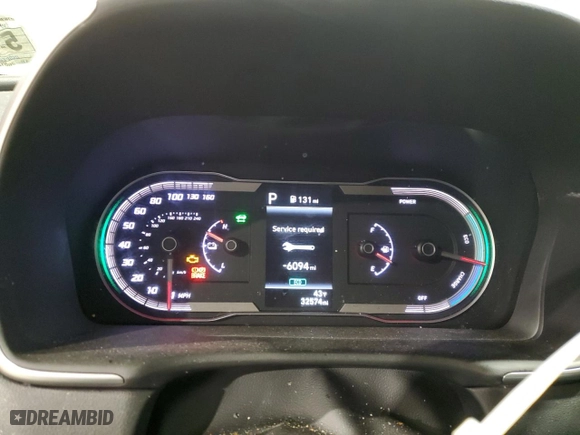 2022 Hyundai Tucson Hybrid Blue with VIN KM8JBCA1XNU011316, listed as a Copart auction lot 88752465 with 32,574 mi miles and Salvage Title. Bid and sale history available at carsss.com. Image 9.