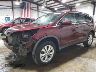 2014 Honda CR-V EX z VIN 5J6RM4H51EL011138, wystawiony jako Copart lot #52854575 z przebiegiem 122 191 mil mil oraz Szkody całkowita. Historia ofert i sprzedaży dostępna na DreamBid. Obrazek 1.