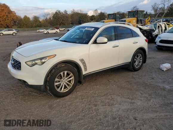 2009 Infiniti FX35 with VIN JNRAS18W29M155135, listed as a Copart auction lot 79048084 with 177,262 mi miles and Salvage Title. Bid and sale history available at carsss.com. Image 1.