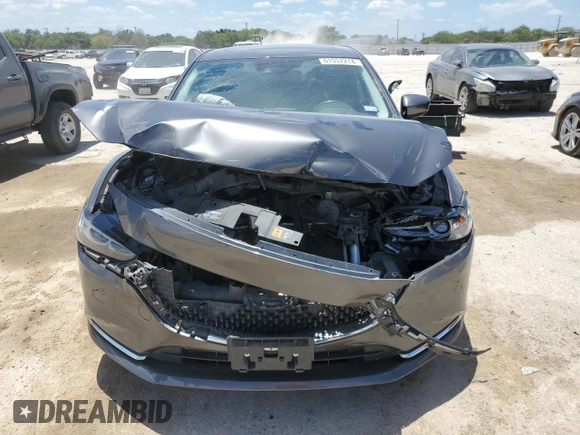 2019 Mazda 6 Grand Touring Reserve with VIN JM1GL1WY1K1503459, listed as a Copart auction lot 61557214 with 52,120 mi miles and Salvage Title. Bid and sale history available at DreamBid. Image 5.