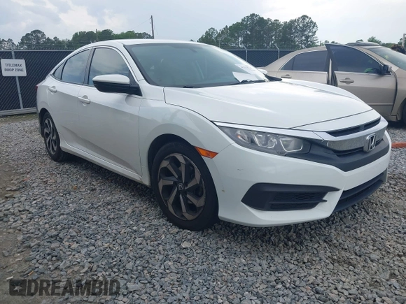 2017 Honda Civic LX with VIN 19XFC2F58HE010262, listed as a IAAI auction lot 42118124 with 125,535 mi miles and . Bid and sale history available at DreamBid. Image 1.