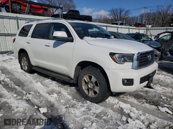 2018 Toyota Sequoia SR5 with VIN 5TDBY5G10JS159791, listed as a Copart auction lot 45378575 with 229,941 mi miles and Clean Title. Bid and sale history available at carsss.com. Image 4.