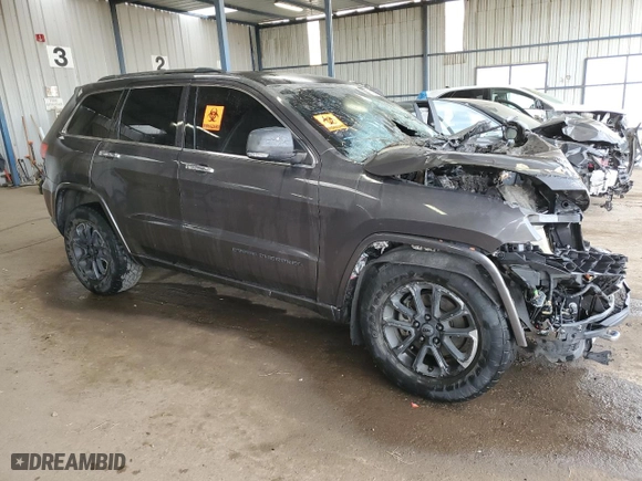2014 Jeep Grand Cherokee Overland with VIN 1C4RJFCG7EC437550, listed as a Copart auction lot 50367895 with 0 mi miles and Clean Title. Bid and sale history available at carsss.com. Image 4.