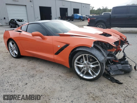 2019 Chevrolet Corvette 2LT with VIN 1G1YD2D71K5100990, listed as a Copart auction lot 73410844 with 30,628 mi miles and Non Repairable. Bid and sale history available at carsss.com. Image 4.