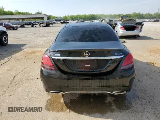 2021 Mercedes-Benz C 300 with VIN W1KWF8EB3MR643449, listed as a Copart auction lot 53101365 with 38,631 mi miles and Salvage title. Bid and sale history available at DreamBid. Image 6.