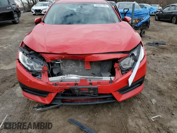 2017 Honda Civic Sedan LX with VIN 2HGFC2F57HH534766, listed as a Copart auction lot 43627195 with 102,586 mi miles and Salvage Title. Bid and sale history available at carsss.com. Image 5.
