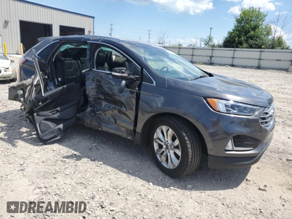 2020 Ford Edge Titanium with VIN 2FMPK4K99LBA55976, listed as a Copart auction lot 63124465 with Not provided miles and Non repairable. Bid and sale history available at DreamBid. Image 4.