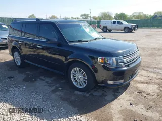 2019 Ford Flex SEL z VIN 2FMHK6C89KBA21797, wystawiony jako IAAI lot #42017216 z przebiegiem 130 688 mil mil oraz . Historia ofert i sprzedaży dostępna na DreamBid. Obrazek 1.