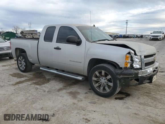 2010 Chevrolet Silverado 1500 LS with VIN 1GCSCREA3AZ173370, listed as a Copart auction lot 46848695 with 88,374 mi miles and Salvage Title. Bid and sale history available at carsss.com. Image 4.