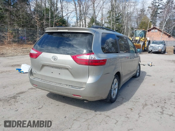 2015 Toyota Sienna LE AAS с VIN 5TDKK3DC0FS630972, выставлен на аукционе IAAI как лот 41898691 с пробегом 112 517 миль миль и . История ставок и продаж доступна на DreamBid. Изображение 4.