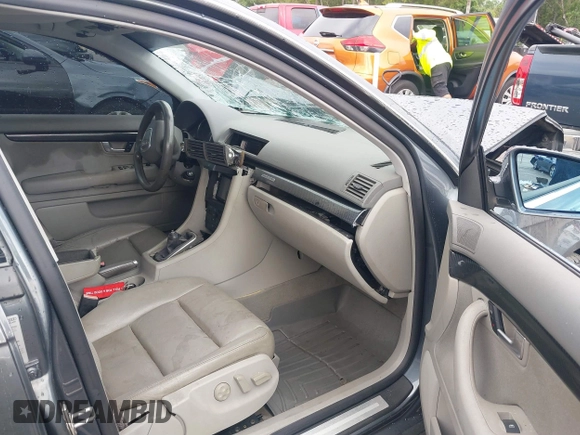 2006 Audi A4 2.0T with VIN WAUKF78E76A075231, listed as a IAAI auction lot 40491397 with 244,908 mi miles and . Bid and sale history available at DreamBid. Image 5.