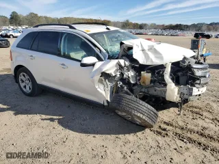 2014 Ford Edge SEL with VIN 2FMDK3JC4EBB35327, listed as a Copart auction lot 45268335 with 0 mi miles and Salvage Title. Bid and sale history available at carsss.com. Image 4.