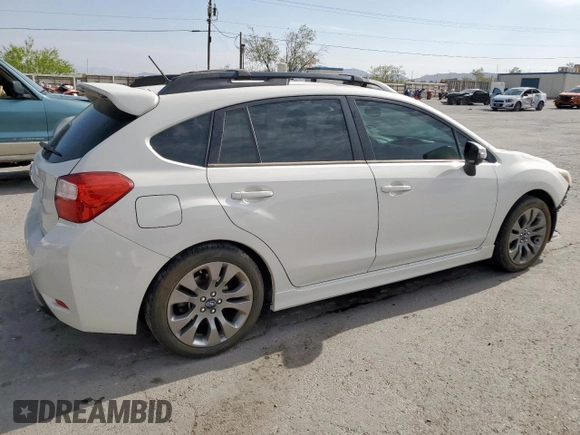 2016 Subaru Impreza Special Sports Premium with VIN JF1GPAP65G9282013, listed as a Copart auction lot 58312045 with 86,460 mi miles and Salvage title. Bid and sale history available at DreamBid. Image 3.