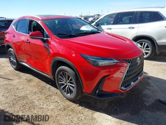 2024 Lexus NX with VIN 2T2GGCEZXRC044024, listed as a IAAI auction lot 41467201 with 11,334 mi miles. Bid and sale history available at carsss.com. Image 1.